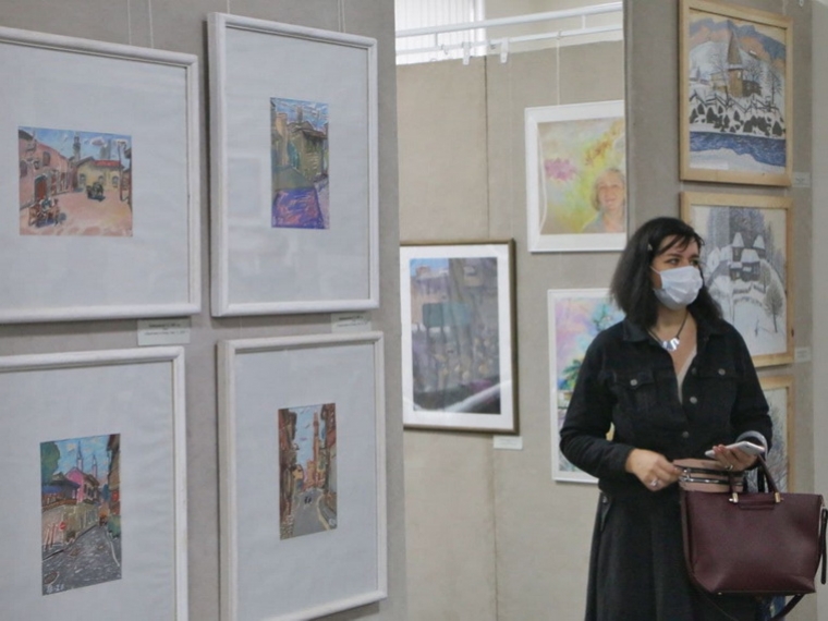 Спустя 10 лет в Омске открылась вторая масштабная выставка «Пастель России» #Культура #Омск