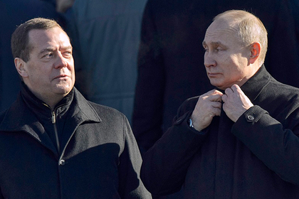 Бывший президент России поздравил Путина с победой #Россия #Новости #Сегодня