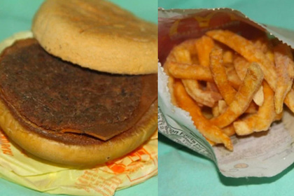 Обед из «Макдоналдса» шесть лет пылился в шкафу и не испортился #Жизнь #Новости #Сегодня