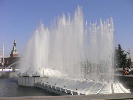Светомузыкальный фонтан (Омск)