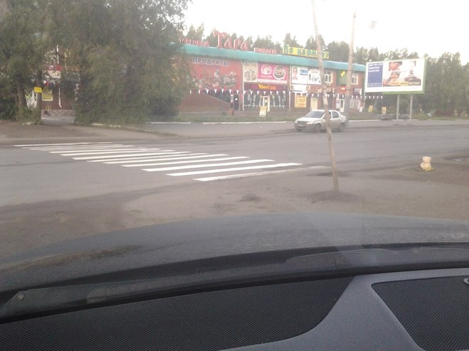 На улице Гашека появилась «зебра» после ДТП