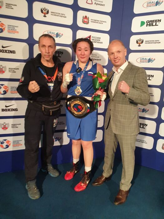 Омичка впервые в истории омского бокса завоевала золото чемпионата России #Спорт #Новости