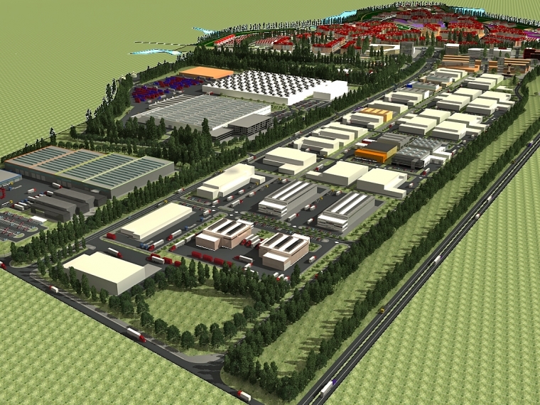 В Омске достроят индустриальный парк «Солнечный» #Экономика #Омск
