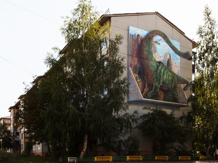 В Омске объявили поиск стен, которые мечтают стать новыми арт-объектами #Культура #Омск