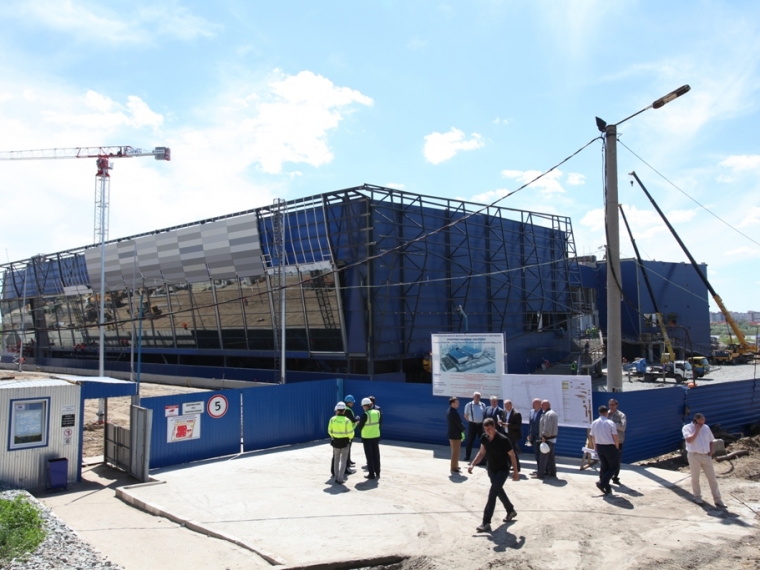 В Омске к августу достроят ледовую арену хоккейной академии «Авангард» #Экономика #Омск