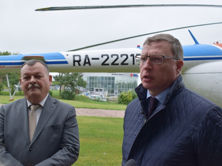 Бурков будет содействовать расширению географии заказов Омского завода гражданской авиации #Экономика #Омск