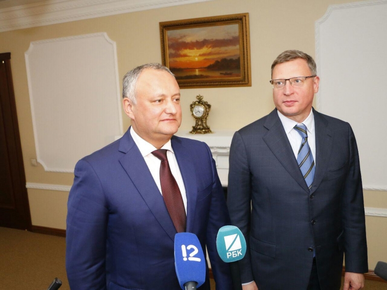 Президент Молдовы прилетел в Омск с большими планами на региональное сотрудничество #Экономика #Омск
