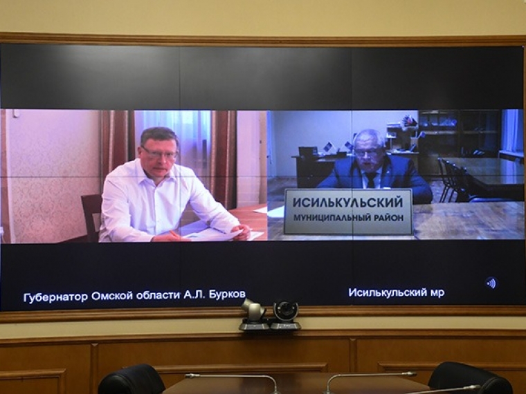 Бурков посоветовал главе Исилькульского района ставить более амбициозные планы #Экономика #Омск