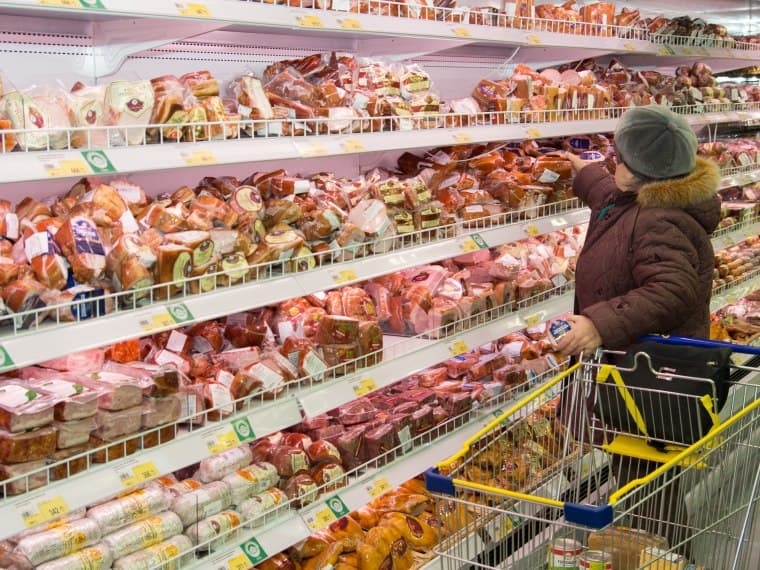 В Омске подорожала вареная колбаса #Экономика #Омск