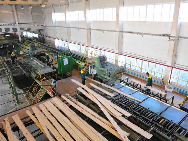 Омский деревообрабатывающий завод «АВА компани» восстанавливает объемы производства #Экономика #Омск