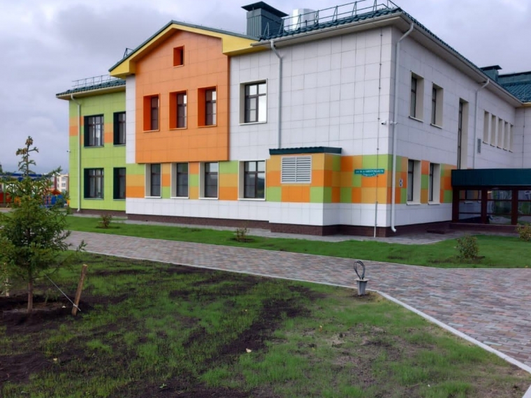 В омском микрорайоне «Амурский» построили детский сад #Экономика #Омск