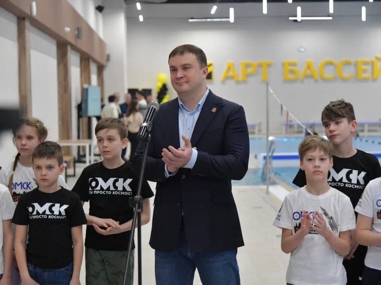 На Новой Московке в Омске открыли спорткомплекс с двумя бассейнами #Экономика #Омск