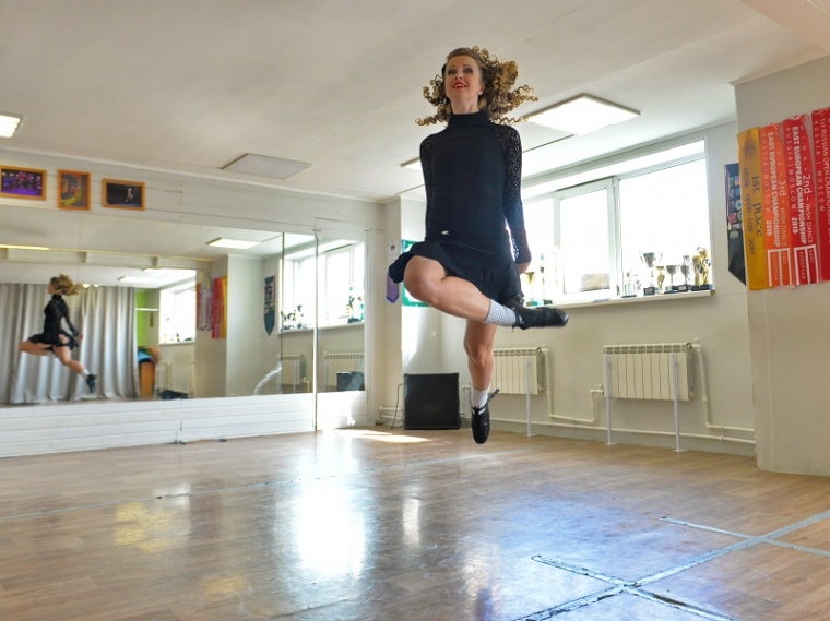 «Танцы — это как боксерский поединок» — финалистка чемпионата мира по ирландским танцам Екатерина Стрельчунас #Культура #Омск