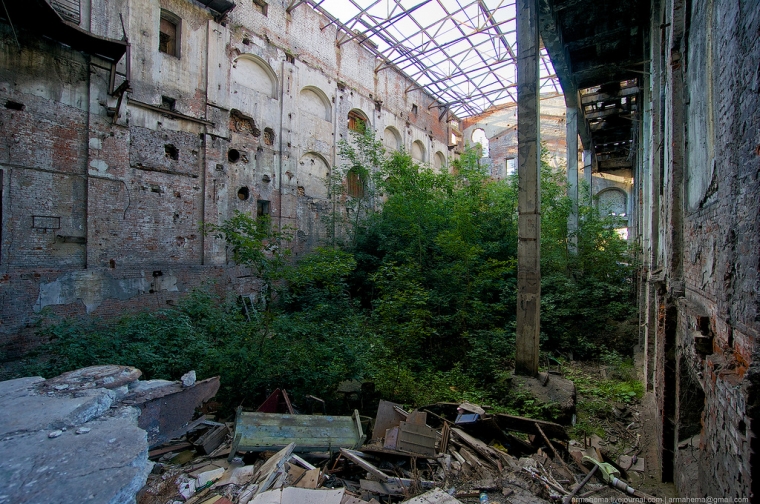 Как гордость омской энергетики превратилась в руины #Культура #Омск