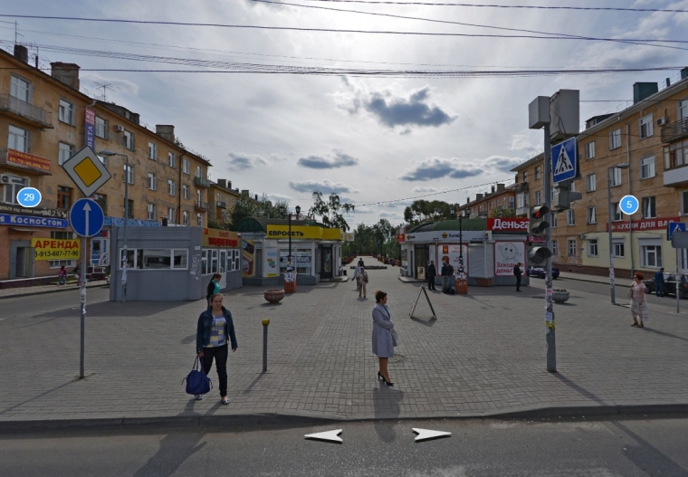 Посреди бульвара Культуры в Омске хотят построить двухэтажное здание #Экономика #Омск