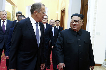 Сергей Лавров встретился с Ким Чен Ыном #Мир #Новости #Сегодня