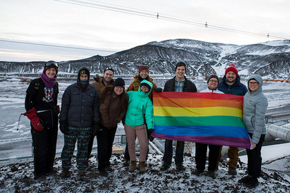 Гей-парады добрались до Антарктиды #Жизнь #Новости #Сегодня