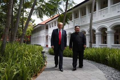Трамп и Ким Чен Ын решили съездить друг к другу в гости #Мир #Новости #Сегодня