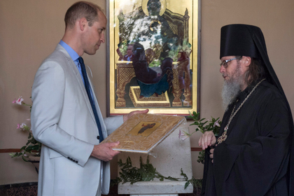 Принц Уильям сходил в русскую церковь #Мир #Новости #Сегодня