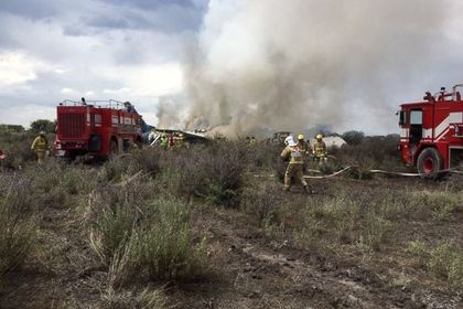 В Мексике разбился пассажирский самолет #Мир #Новости #Сегодня