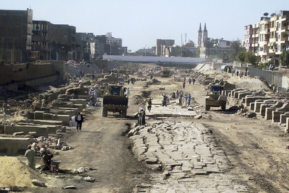 В Египте откопали нового Сфинкса #Наука #Техника #Новости