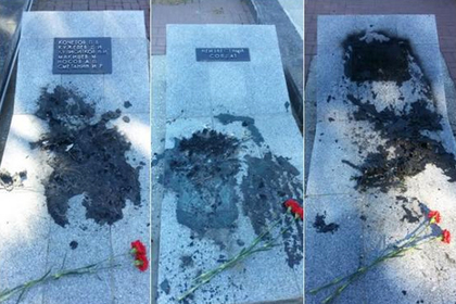 Пенсионер сжег мемориал погибшим в Великой Отечественной войне #Россия #Новости #Сегодня
