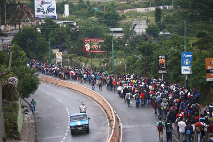 Гватемала пала перед караваном мигрантов #Мир #Новости #Сегодня
