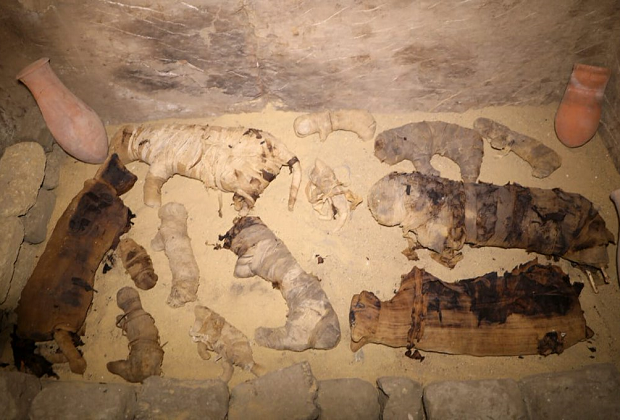 В Египте обнаружены редкие мумии #Наука #Техника #Новости