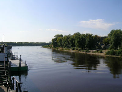 Устье реки Омь (Омск) 