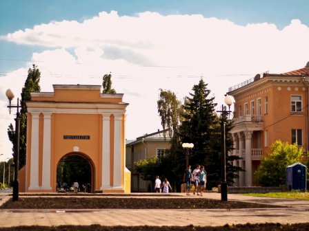 Тарские ворота омск фото