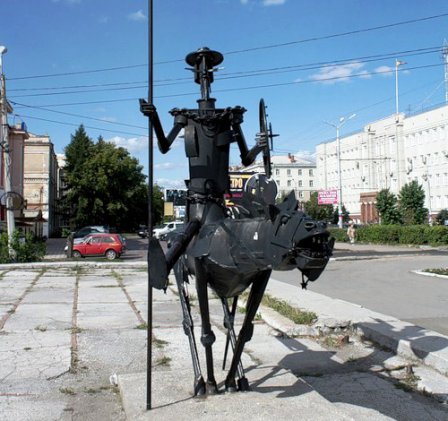 Памятник Дон Кихоту (Омск)