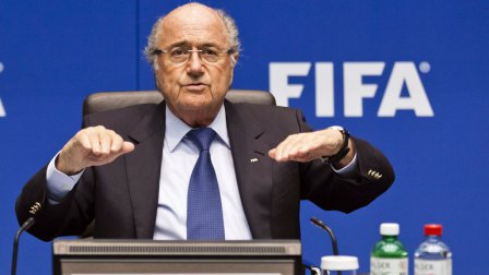 Блаттер снова переизбран главой FIFA.