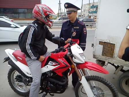 В Омске будут выявлять незарегистрированные мотоциклы.