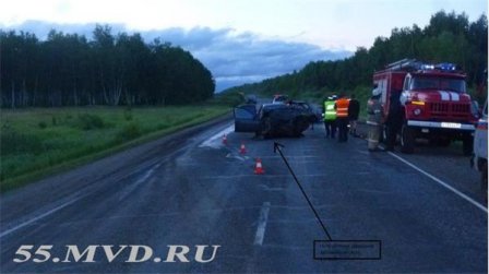 Авария на трассе Тюмень-Омск: погибли 2 человека.