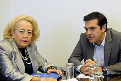 Правительство Греции впервые возглавит женщина