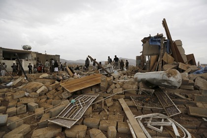 Удар арабской коалиции привел к гибели 36 сотрудников фабрики в Йемене
