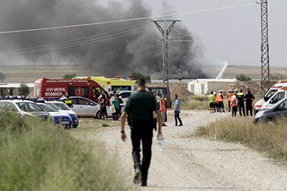 Пять человек погибли при взрыве на фабрике фейерверков в Испании