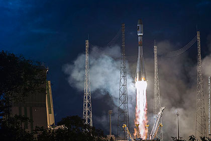 Запущена ракета «Союз-СТ-Б» со спутниками европейской навигационной системы