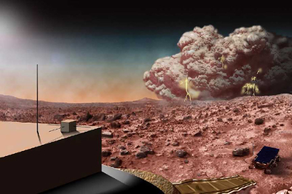 НАСА обеспокоилось опасностью глобальных бурь на Марсе