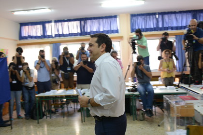 МВД Греции сообщило о лидерстве СИРИЗА на выборах в парламент