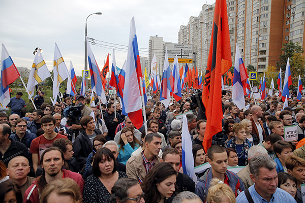 Как оценивать митинг оппозиции в московском Марьино: Политика: Россия: