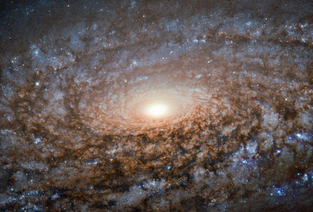 Телескоп Hubble сделал снимок пузырчатой и шерстистой NGC 3521