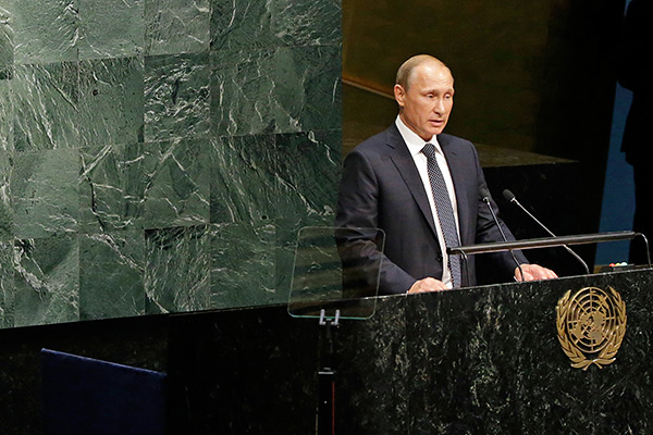 Основные тезисы речи Путина на Генассамблее в Нью-Йорке: Политика: Россия: