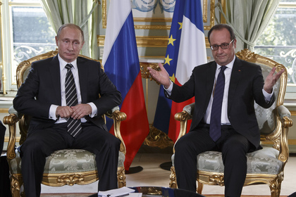 Путин рассказал Олланду о целях российского присутствия в Сирии