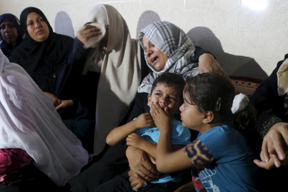 В результате израильского удара по Газе погибли женщина и ребенок