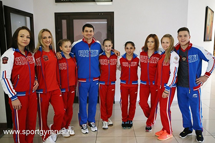 Руководители российского спорта встретились с командой по спортивной гимнастике