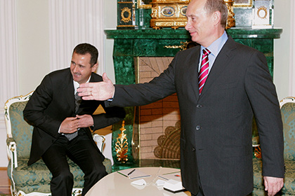 Путин встретился с Асадом в Москве
