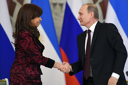 Путин похвалил президента Аргентины за танец