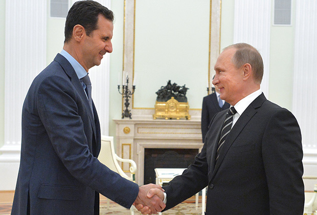Зачем Башар Асад прилетал в Москву в условиях секретности: Политика: Россия:
