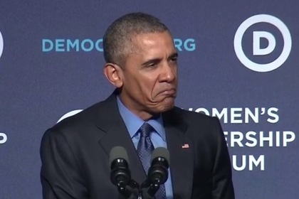Обама изобразил Сердитого котика